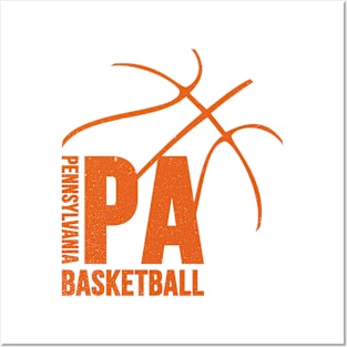 Pennsylvania Basketball 01 Posters and Art